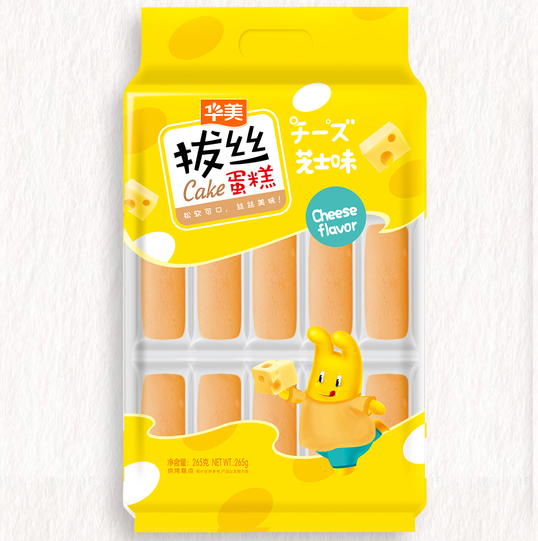 265G华美拔丝蛋糕(芝士味) – 东莞市华美食品有限公司单位门户网站 | Huamei Group